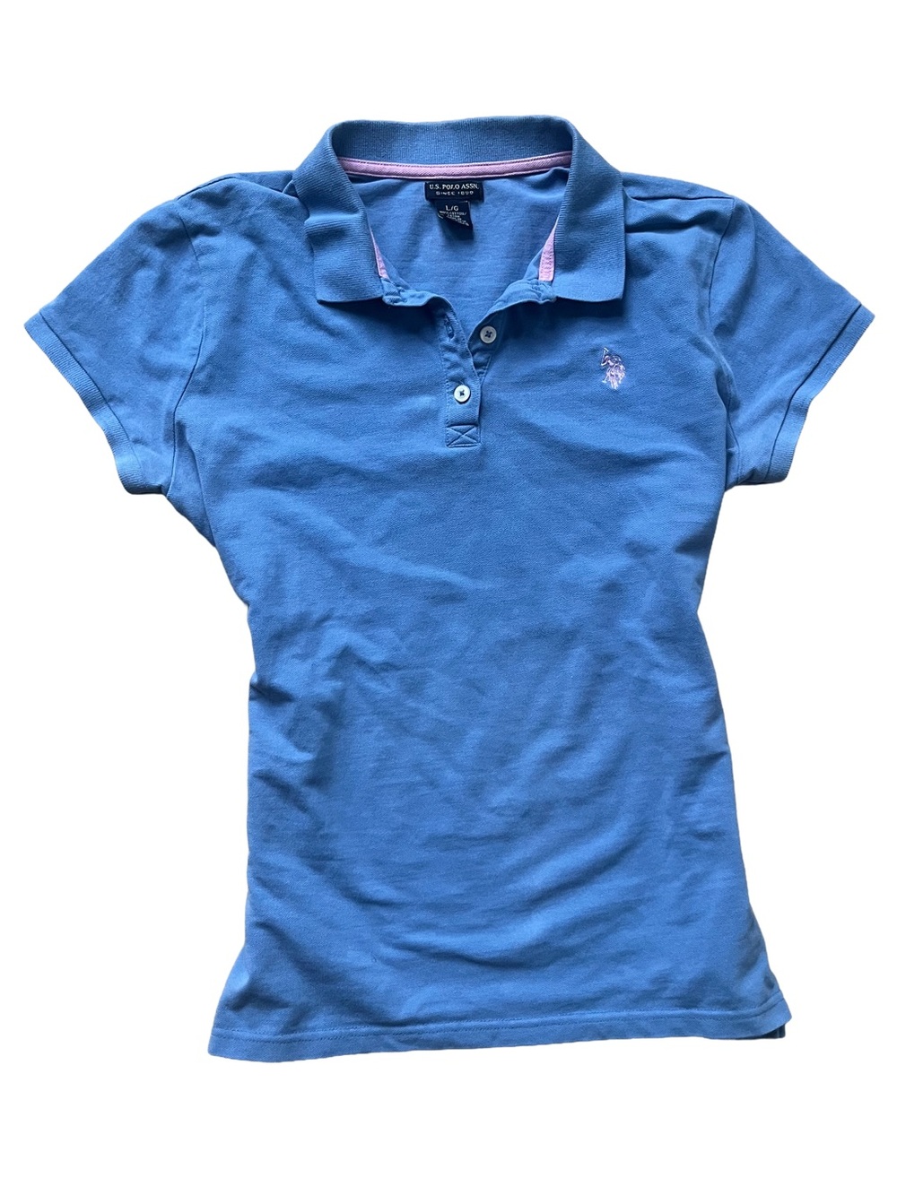 U.S. Polo Assn. Women's Blue Polo-shirts